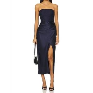 NEW CAMI NYC echo midi dress in navy